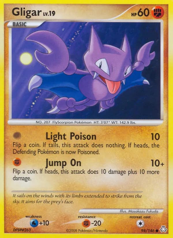 Legends Awakened Gligar card front, 94/146
