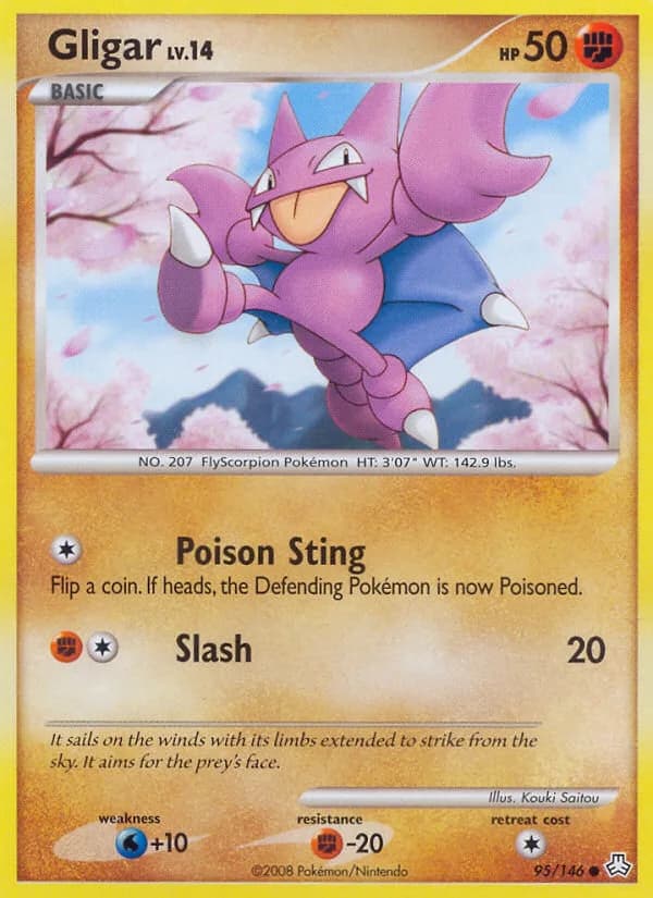 Legends Awakened Gligar card front, 95/146