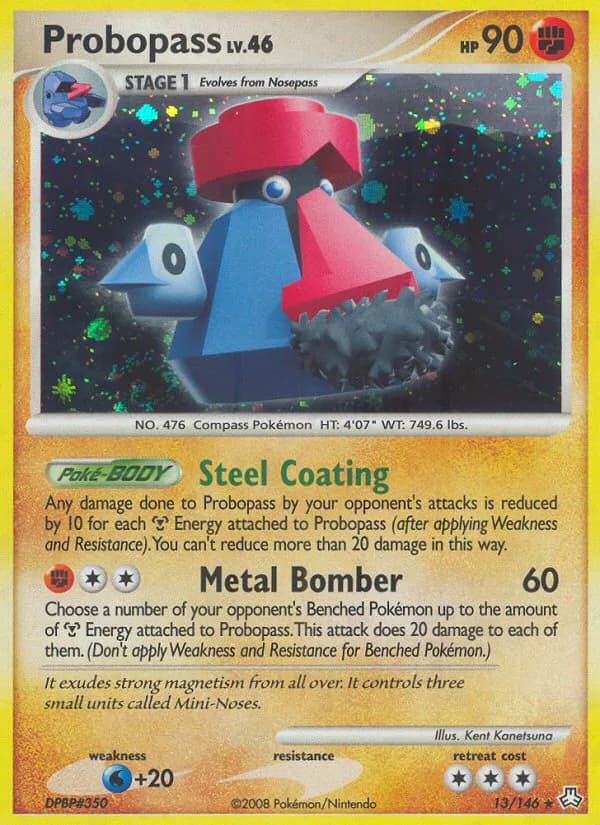 Legends Awakened Probopass card front, 13/146