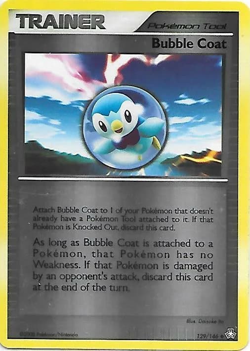 Bubble Coat reverse holo card front, Legends Awakened 129/146
