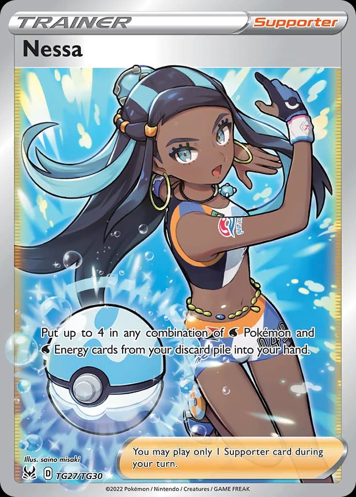 Lost Origin Nessa card front, TG27/TG30