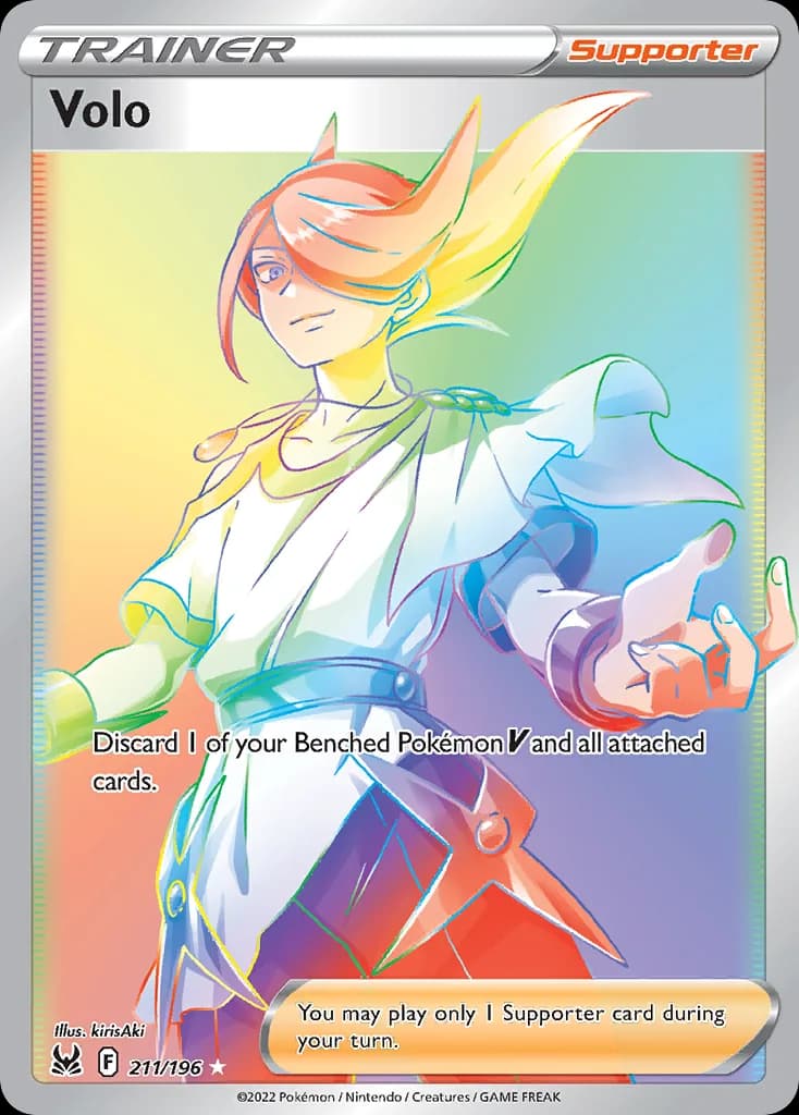 Lost Origin Volo card front, 211/196