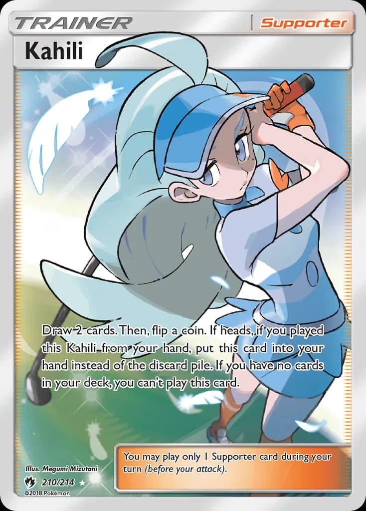 Lost Thunder Kahili card front, 210/214
