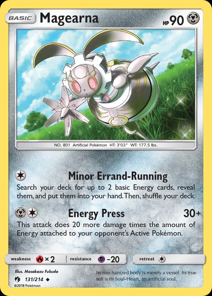 Lost Thunder Magearna card front, 131/214