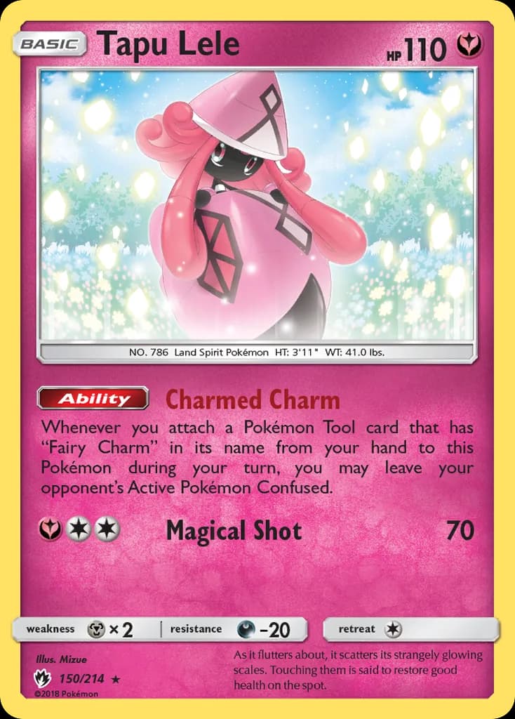 Lost Thunder Tapu Lele card front, 150/214