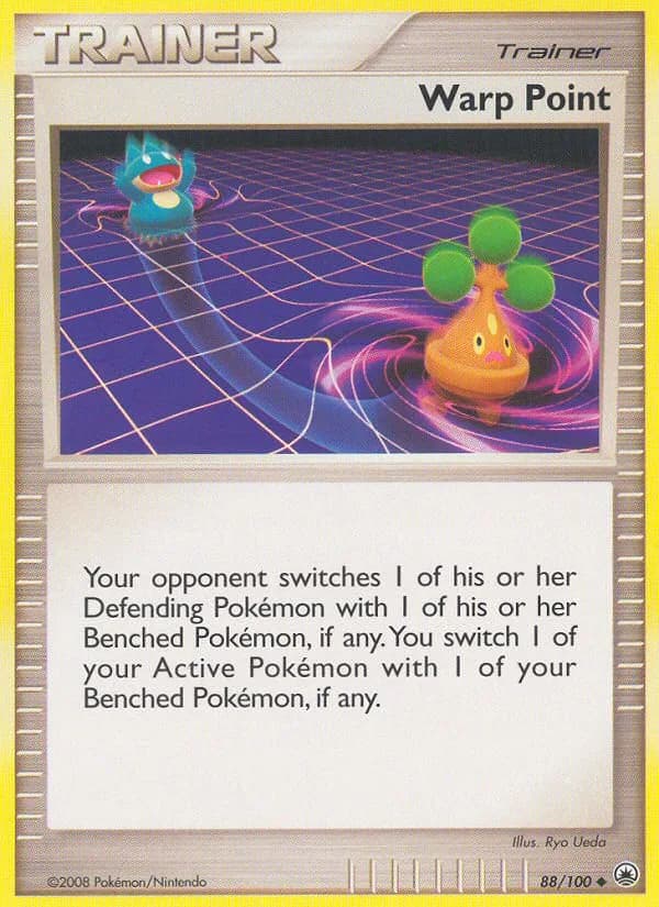 Majestic Dawn Warp Point card front, 88/100