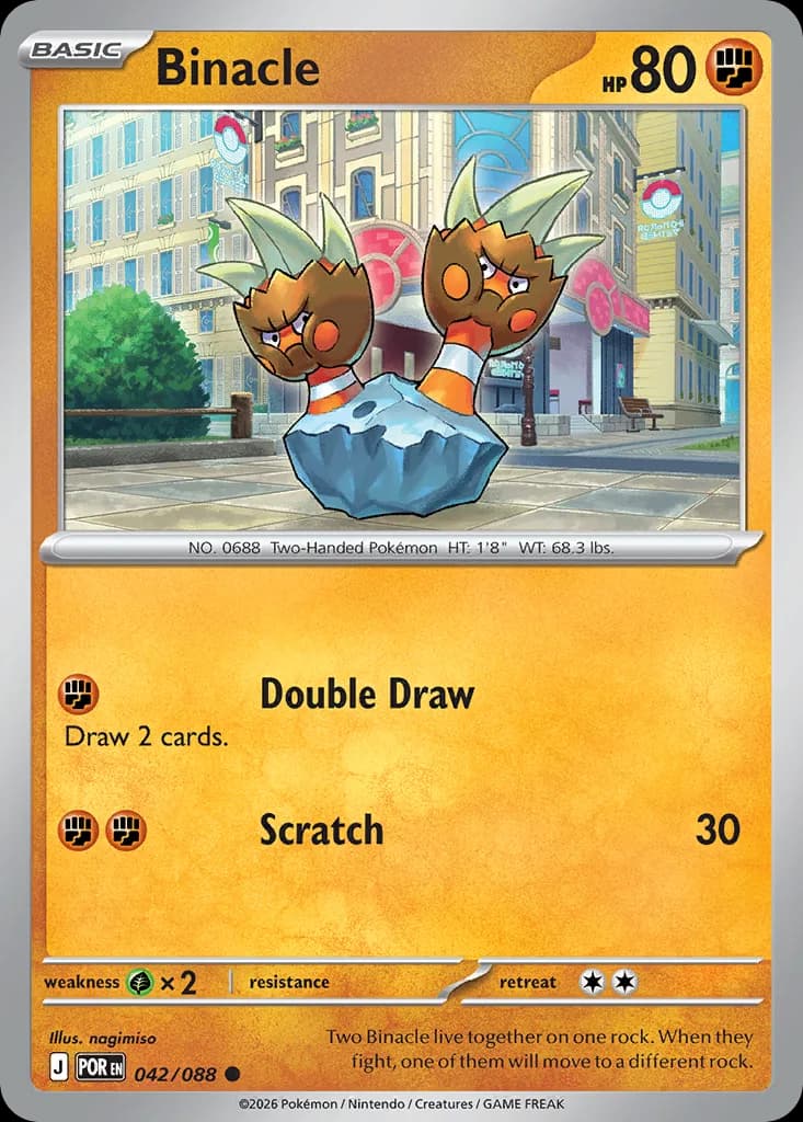 Binacle card front, Perfect Order 42/88