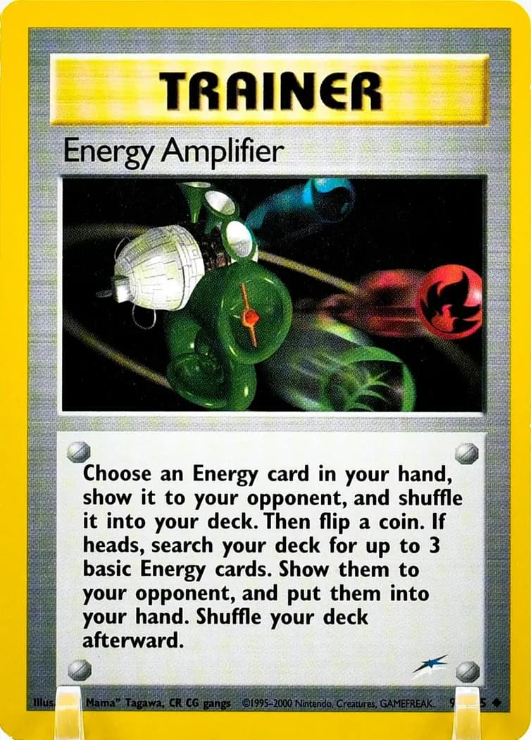 Unlimited Energy Amplifier card front, Neo Destiny 98/105