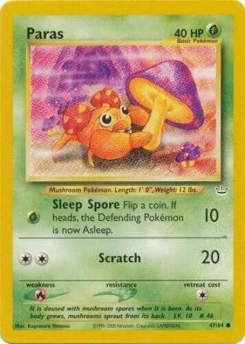 Unlimited Paras card front, Neo Revelation 47/64