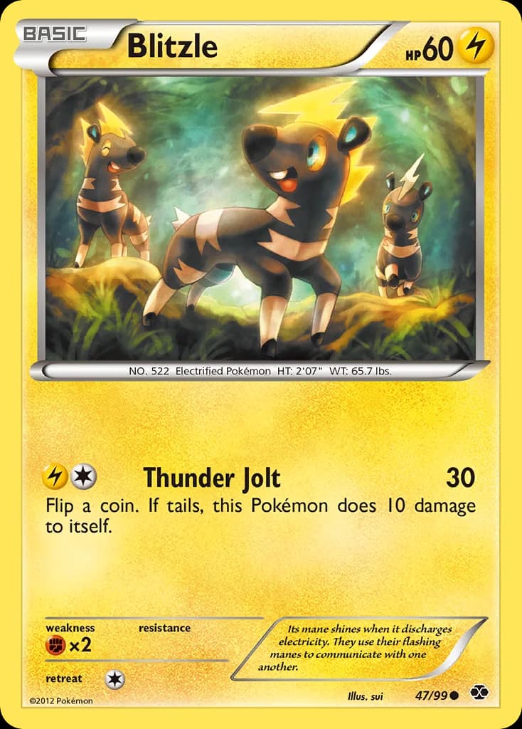 Next Destinies Blitzle card front, 47/99
