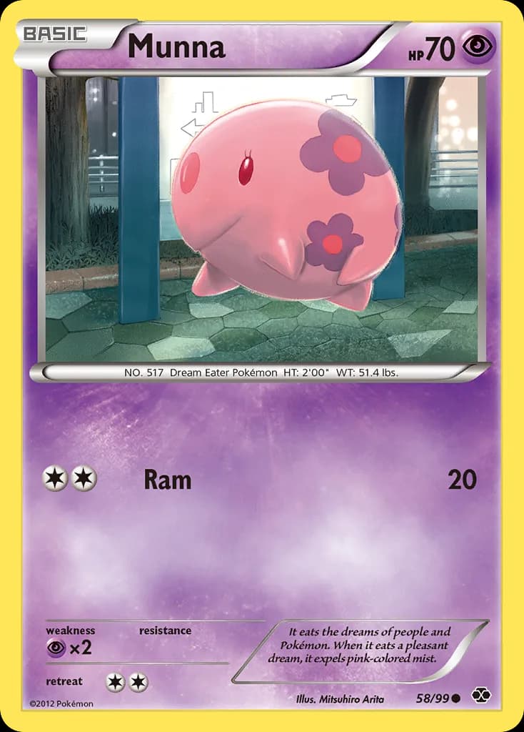 Next Destinies Munna card front, 58/99