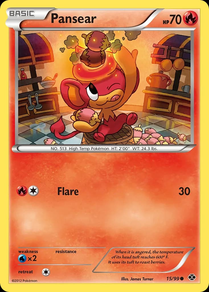 Next Destinies Pansear card front, 15/99