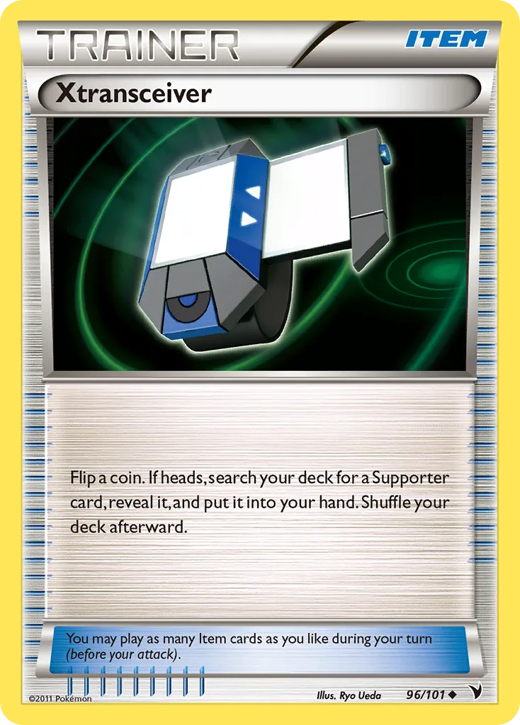 Noble Victories Xtransceiver card front, 96/101