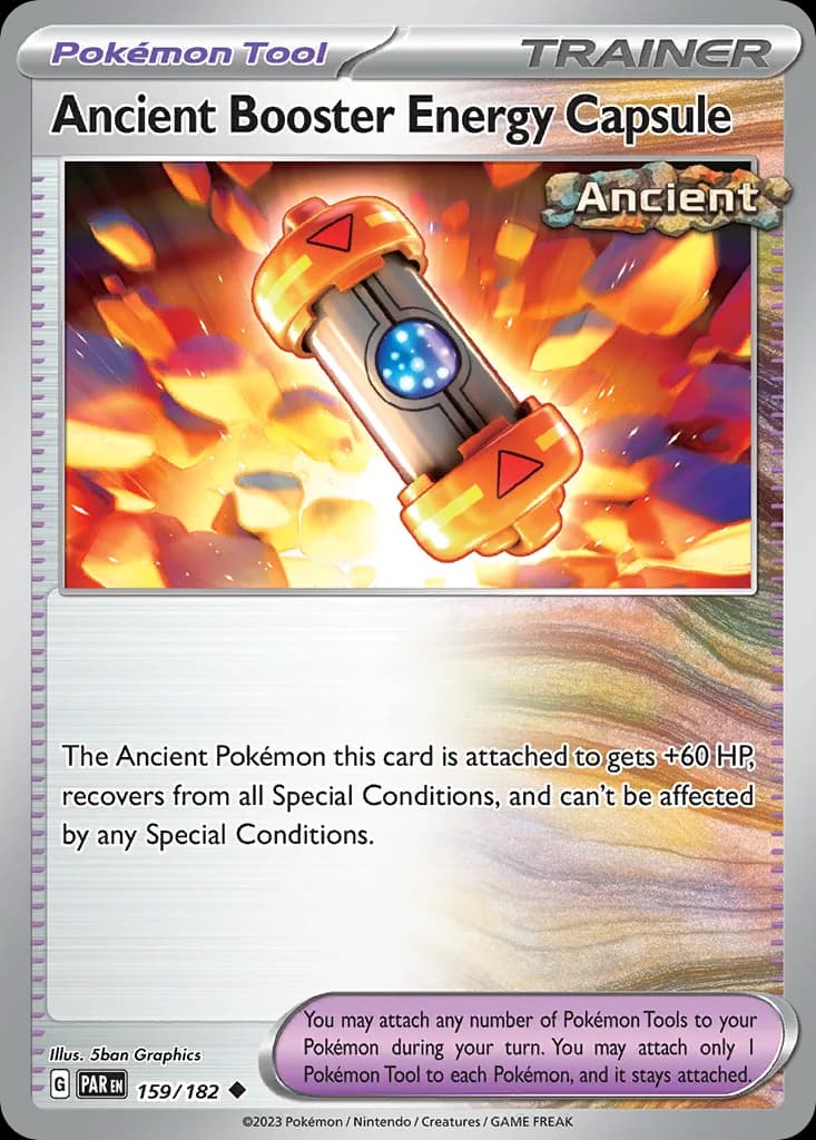 Paradox Rift Ancient Booster Energy Capsule card front, 159/182
