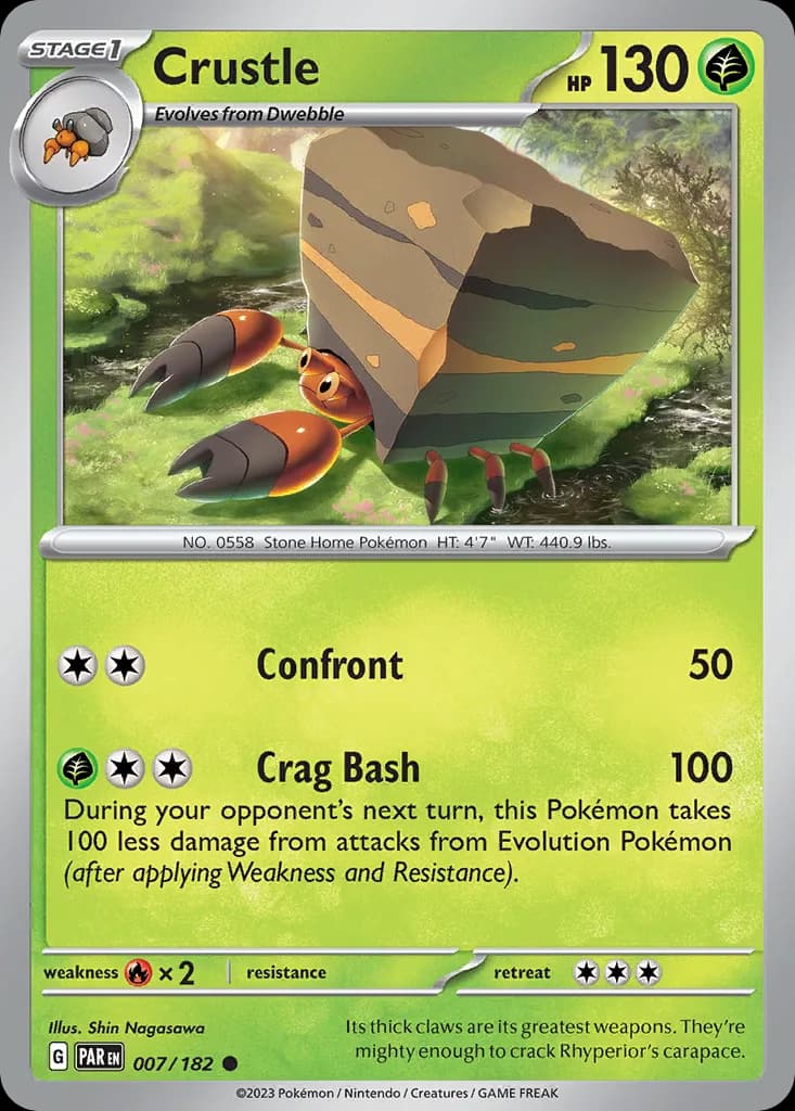 Paradox Rift Crustle card front, 7/182