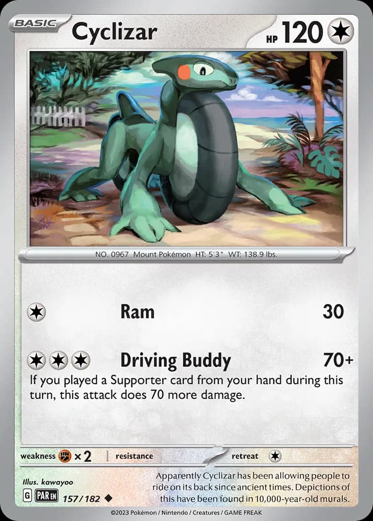 Paradox Rift Cyclizar card front, 157/182