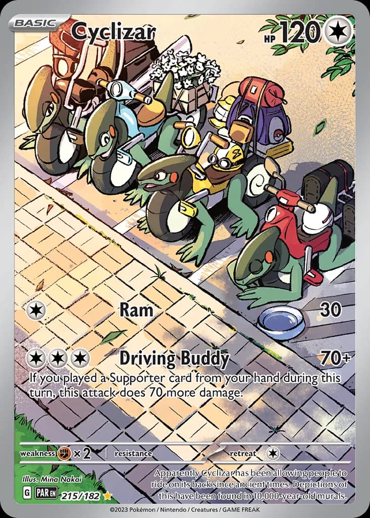 Paradox Rift Cyclizar card front, 215/182
