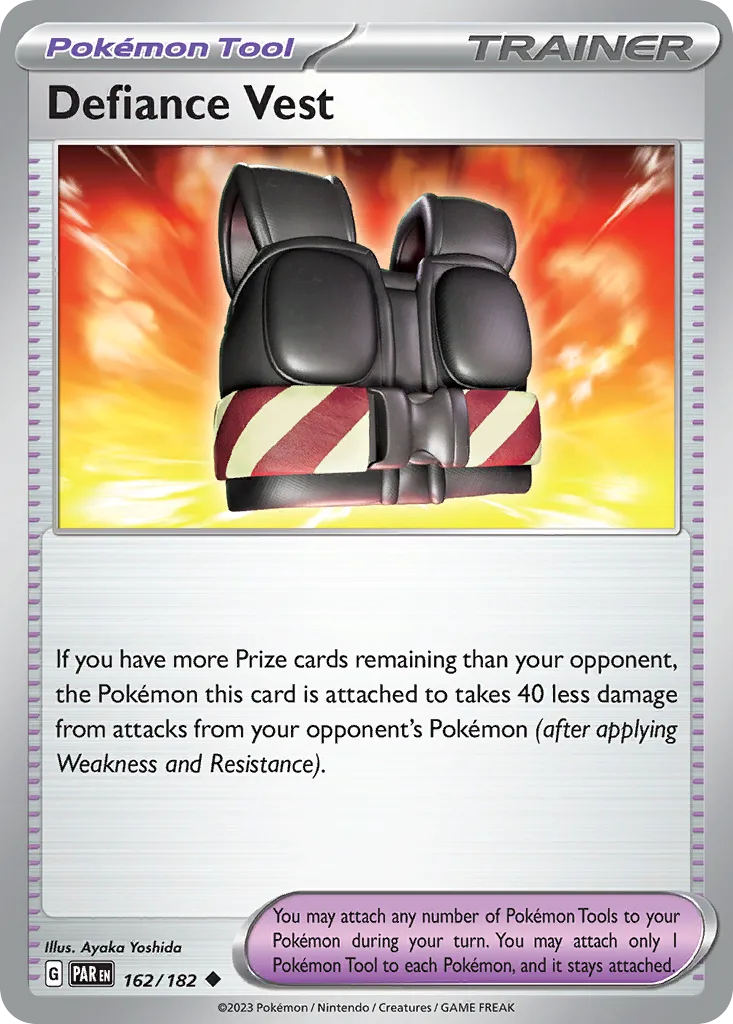 Paradox Rift Defiance Vest card front, 162/182