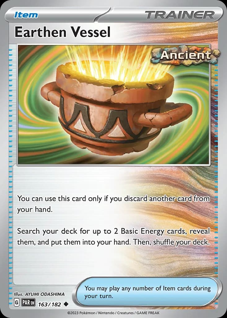 Paradox Rift Earthen Vessel card front, 163/182