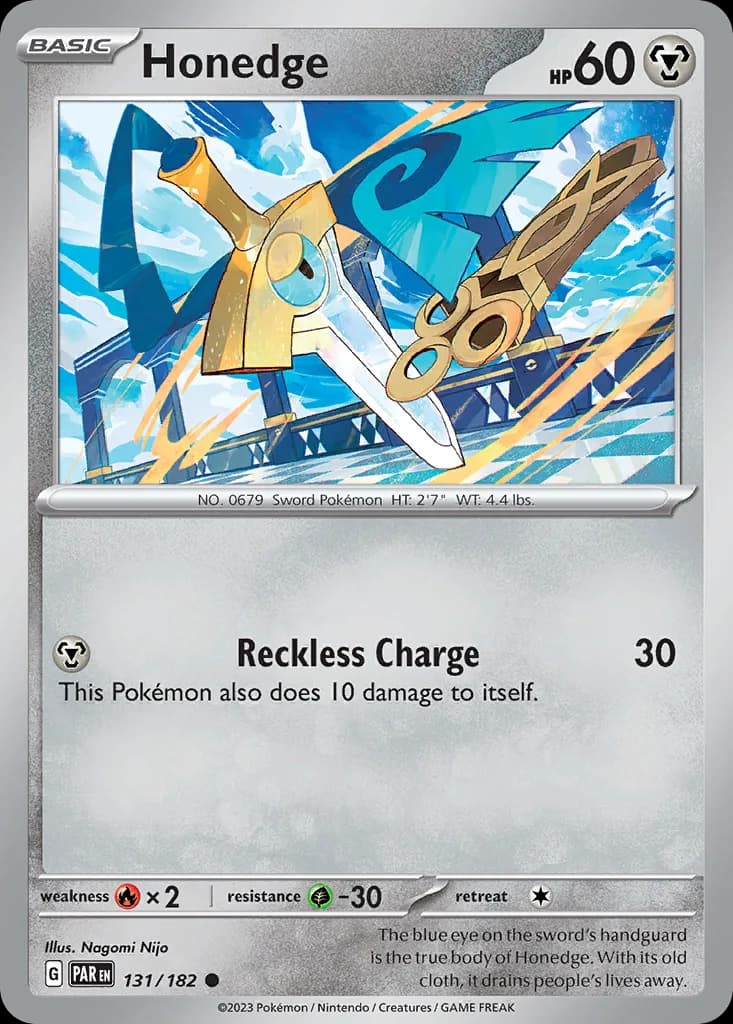 Paradox Rift Honedge card front, 131/182