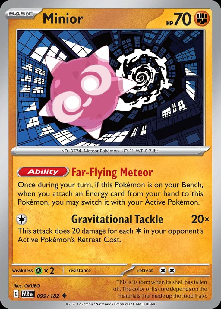Paradox Rift Minior card front, 99/182