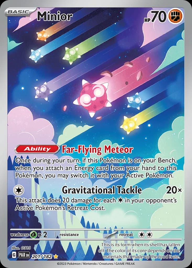 Paradox Rift Minior card front, 201/182