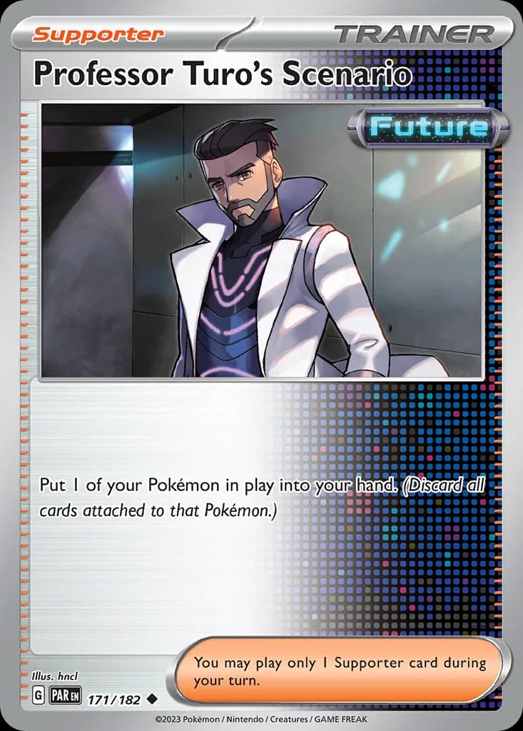 Paradox Rift Professor Turo's Scenario card front, 171/182