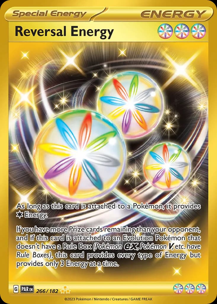 Paradox Rift Reversal Energy card front, 266/182