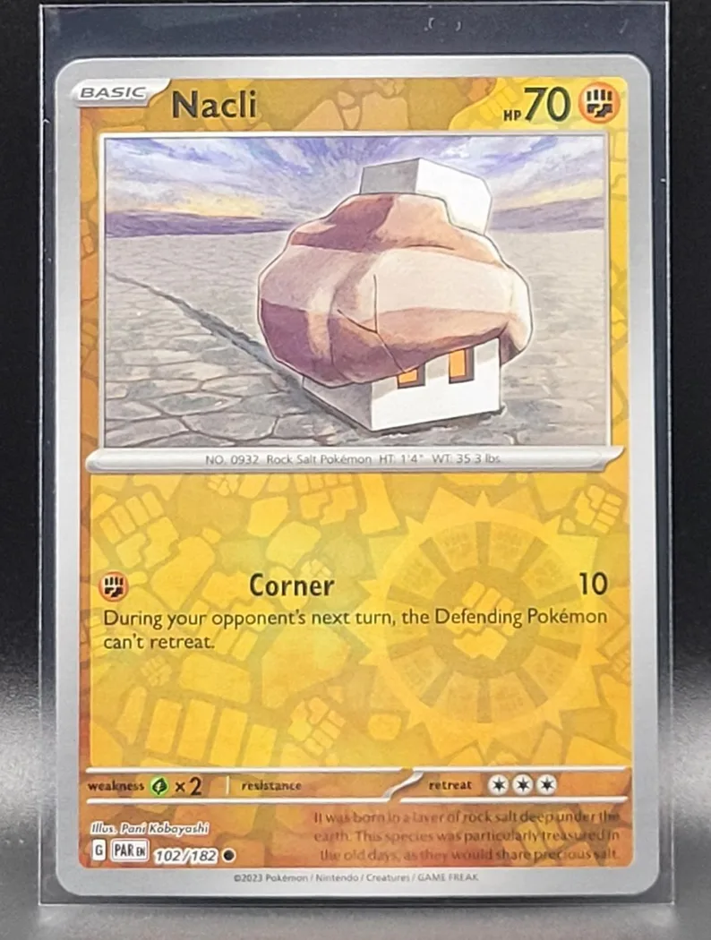 Nacli reverse holo card front, Paradox Rift 102/182