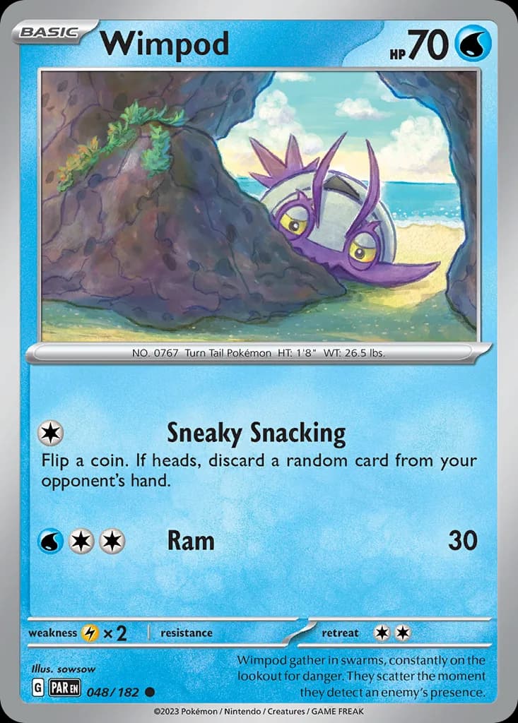 Paradox Rift Wimpod card front, 48/182