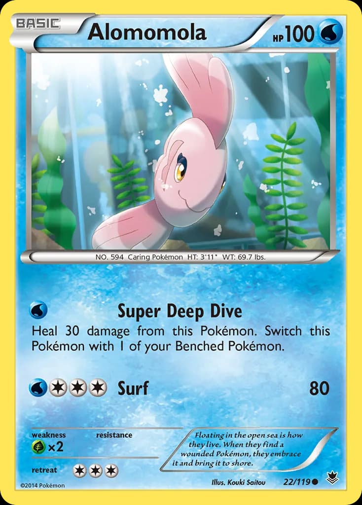 Phantom Forces Alomomola card front, 22/119