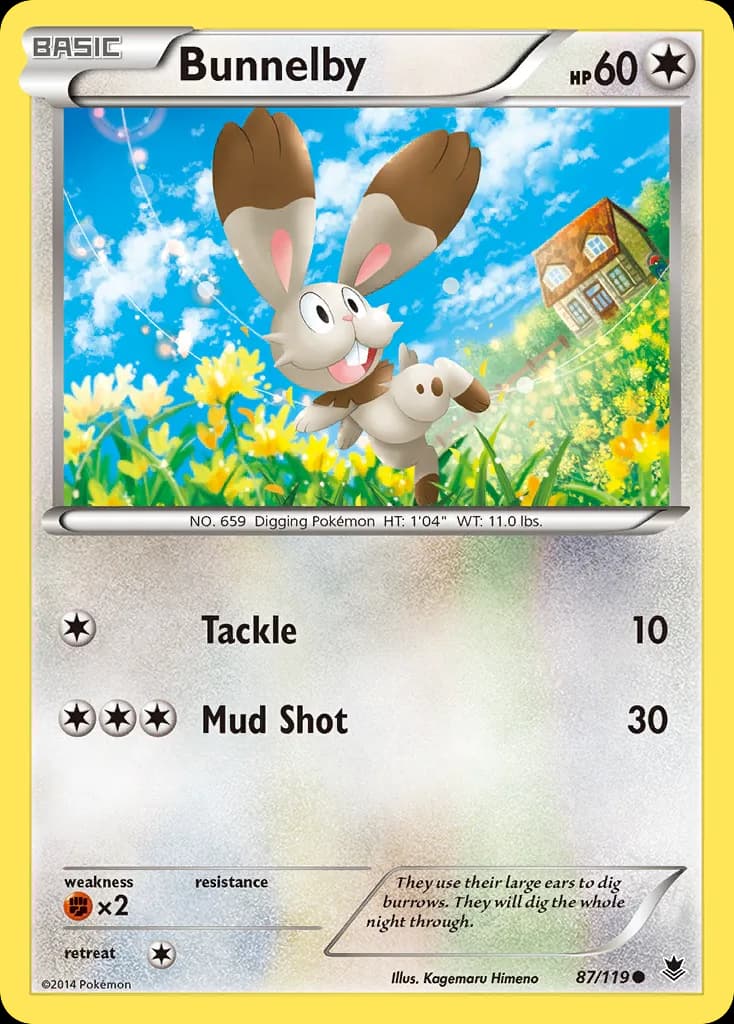 Phantom Forces Bunnelby card front, 87/119