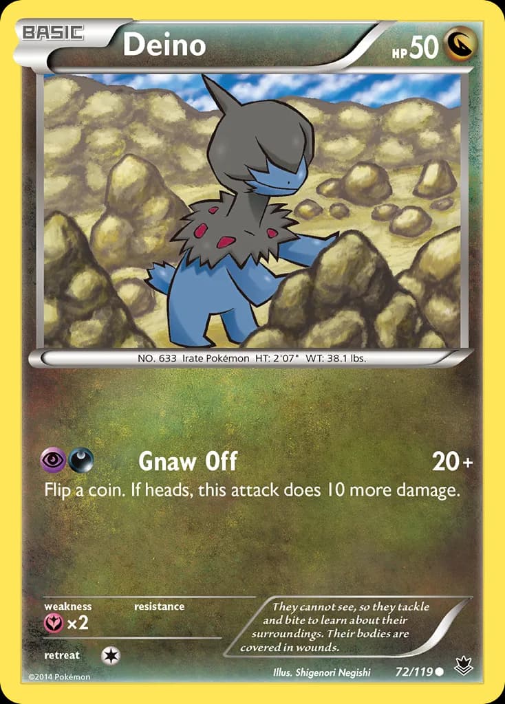 Phantom Forces Deino card front, 72/119