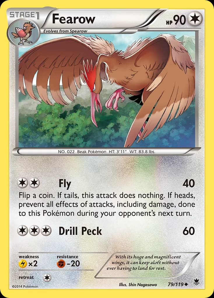 Phantom Forces Fearow card front, 79/119