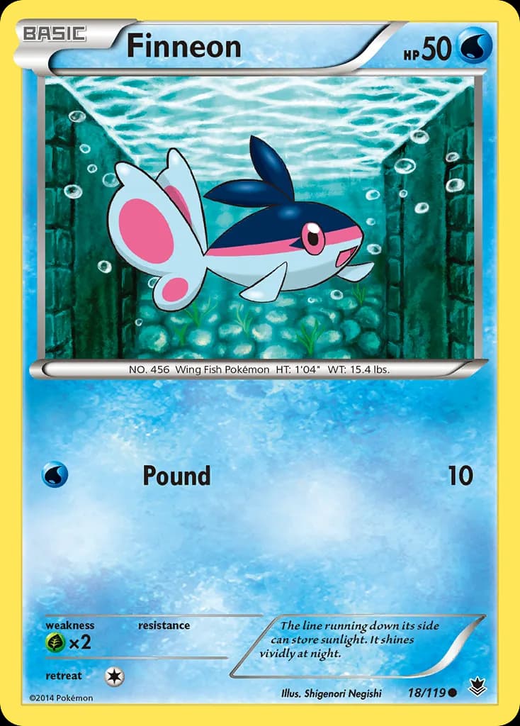 Phantom Forces Finneon card front, 18/119