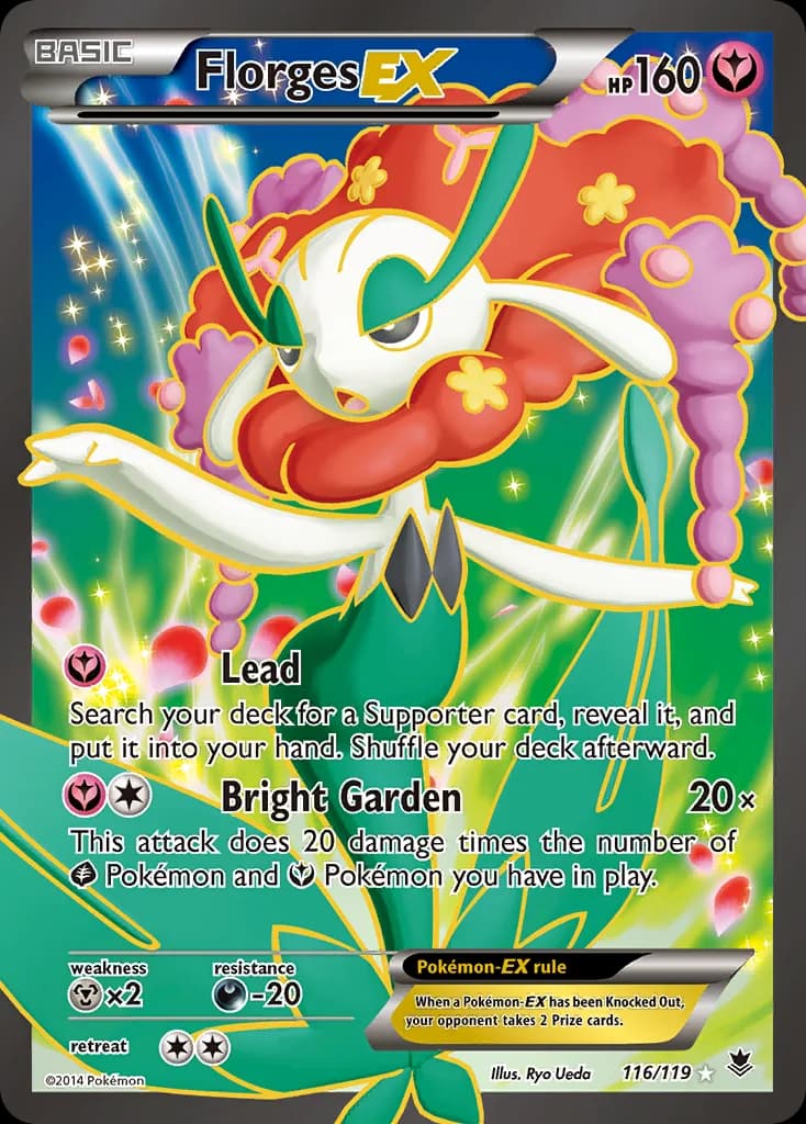 Phantom Forces Florges-EX card front, 116/119