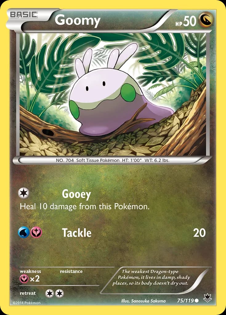 Phantom Forces Goomy card front, 75/119