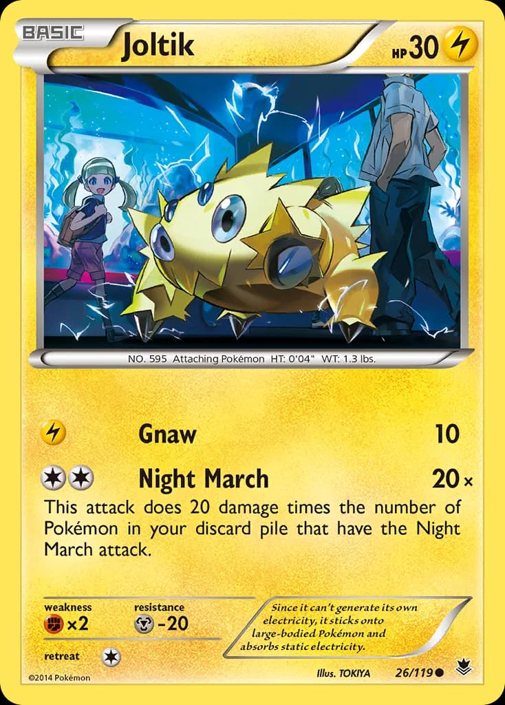 Phantom Forces Joltik card front, 26/119
