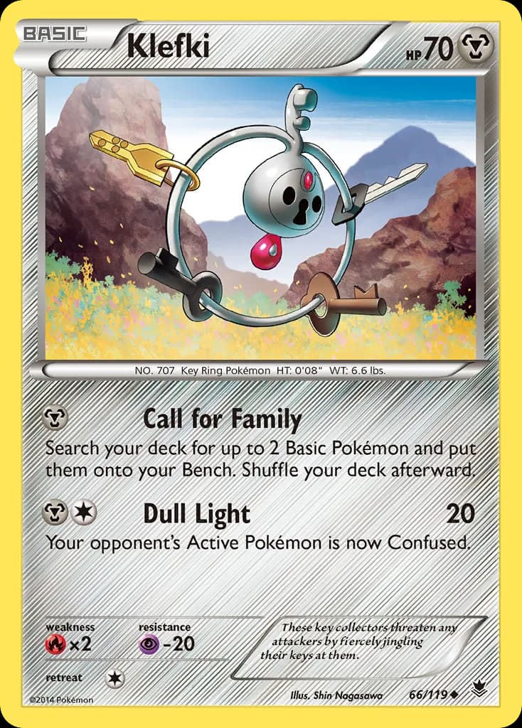 Phantom Forces Klefki card front, 66/119