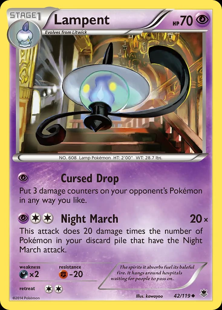 Phantom Forces Lampent card front, 42/119