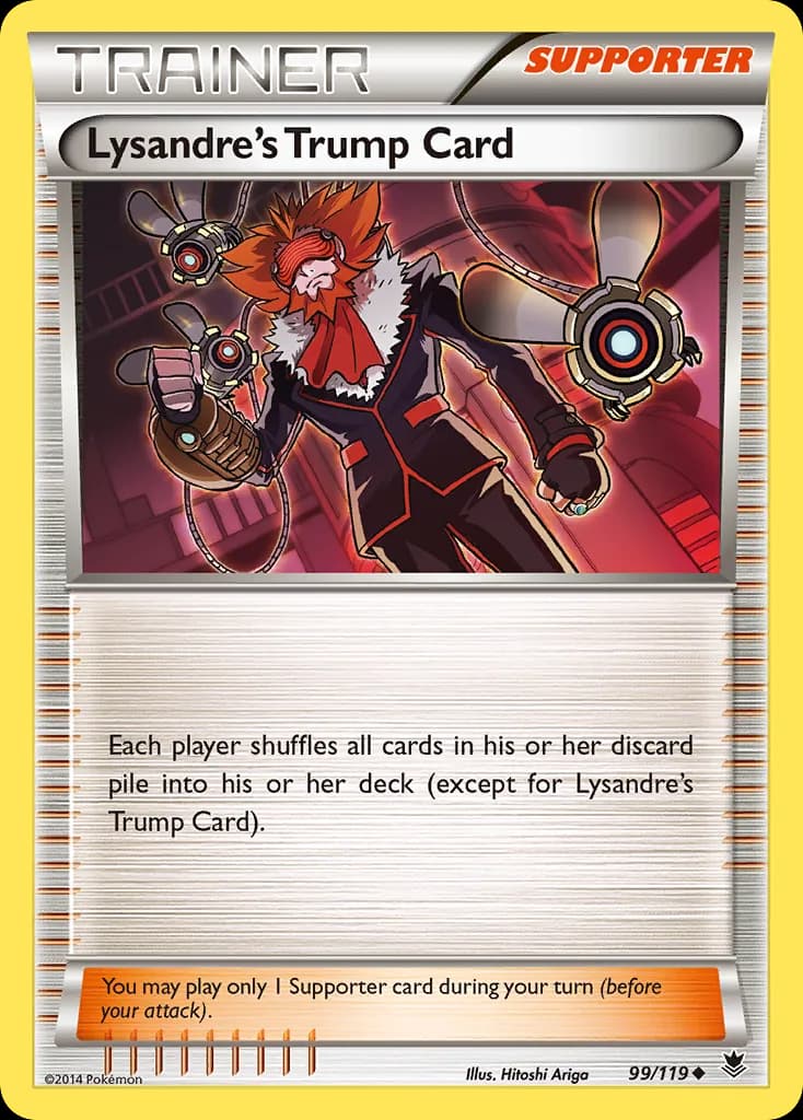 Phantom Forces Lysandre's Trump Card card front, 99/119