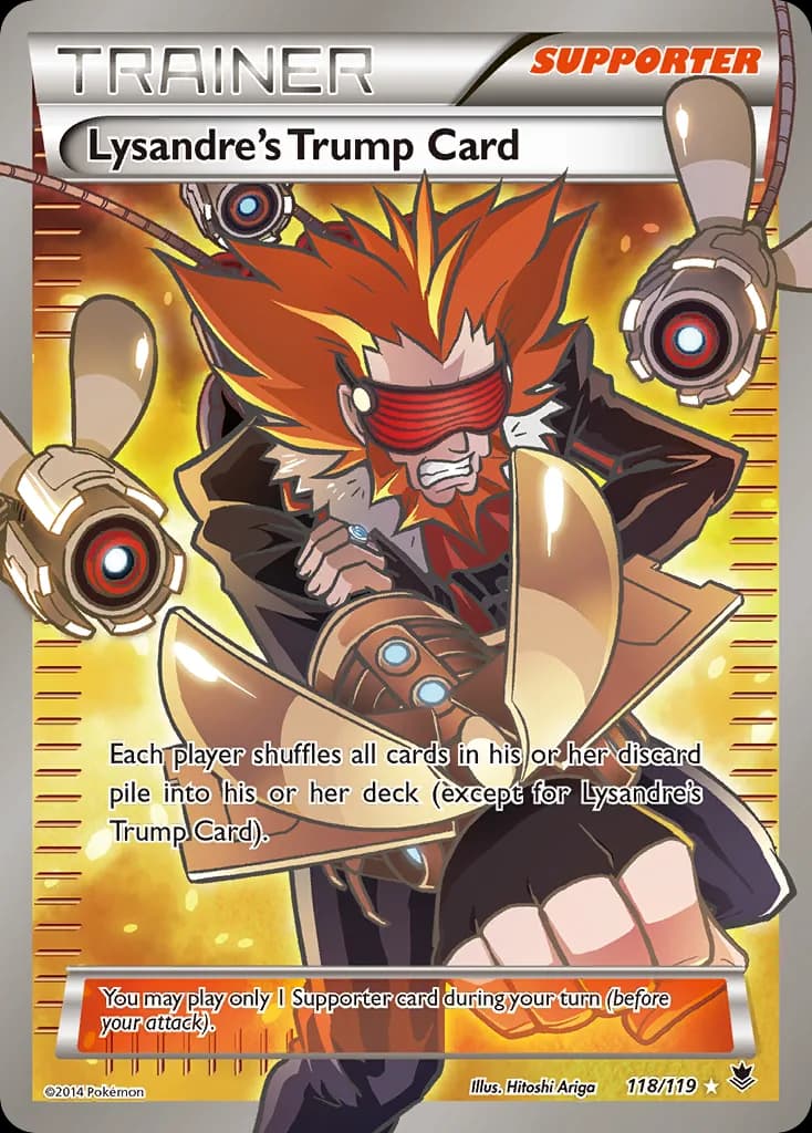 Phantom Forces Lysandre's Trump Card card front, 118/119