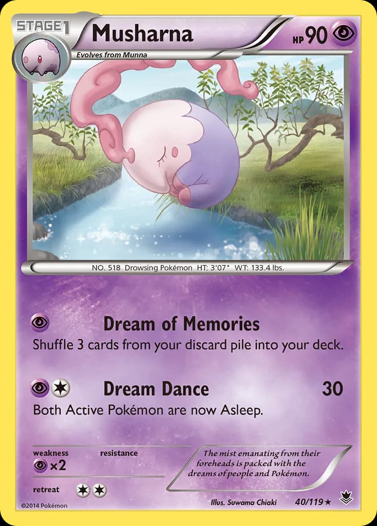 Phantom Forces Musharna card front, 40/119