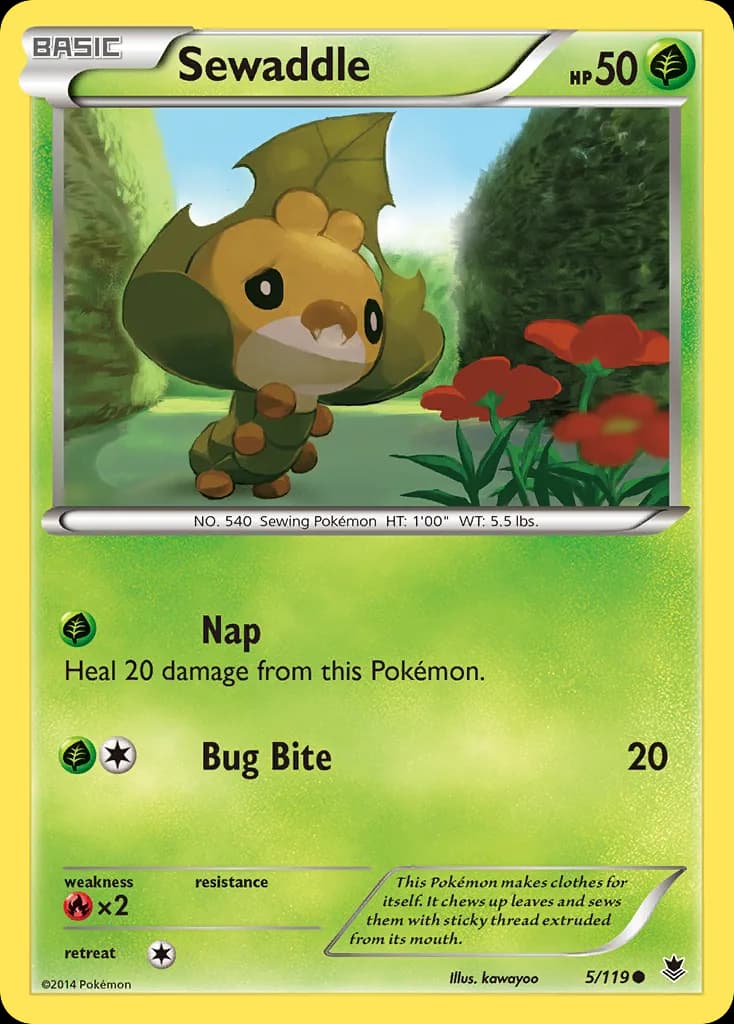 Phantom Forces Sewaddle card front, 5/119
