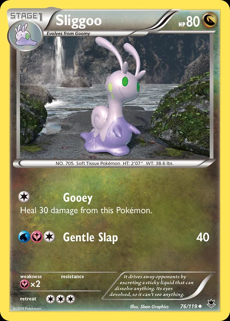 Phantom Forces Sliggoo card front, 76/119