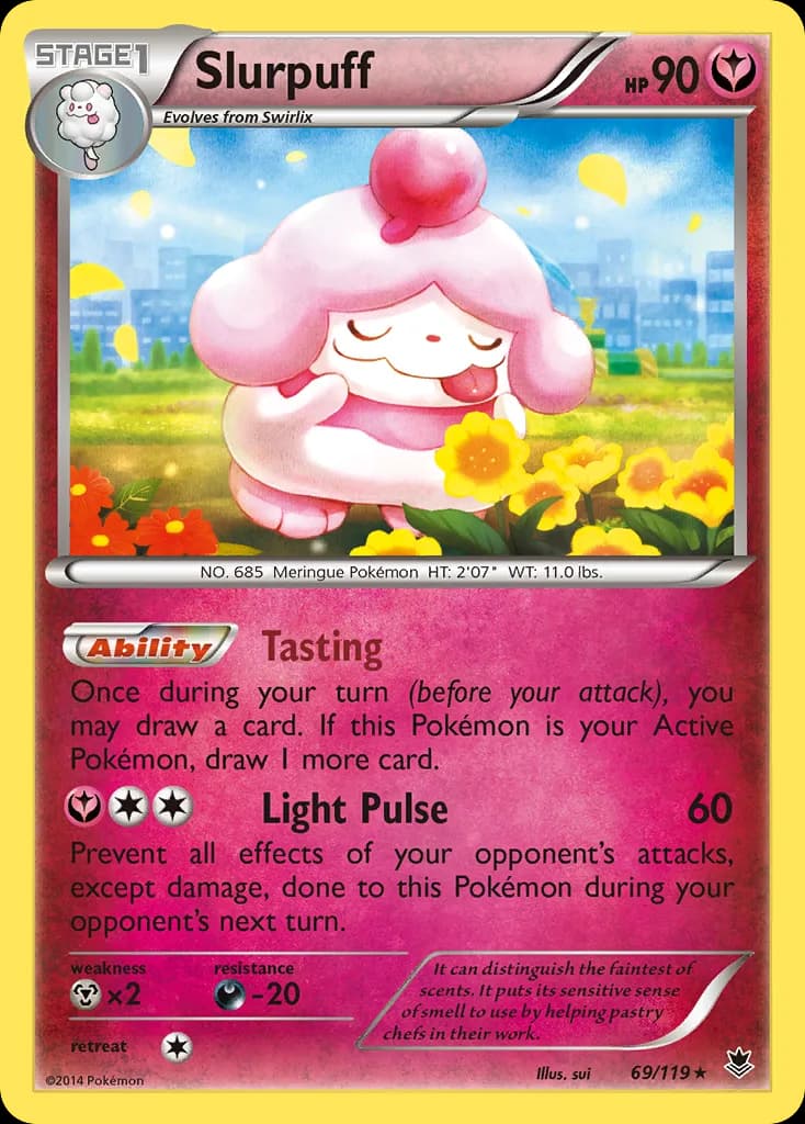 Phantom Forces Slurpuff card front, 69/119