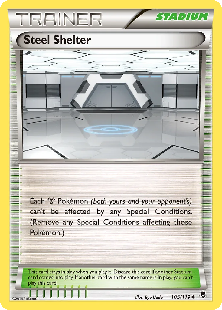Phantom Forces Steel Shelter card front, 105/119