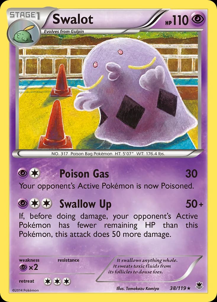 Phantom Forces Swalot card front, 38/119