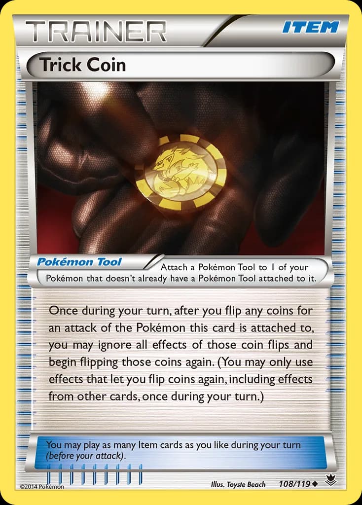 Phantom Forces Trick Coin card front, 108/119
