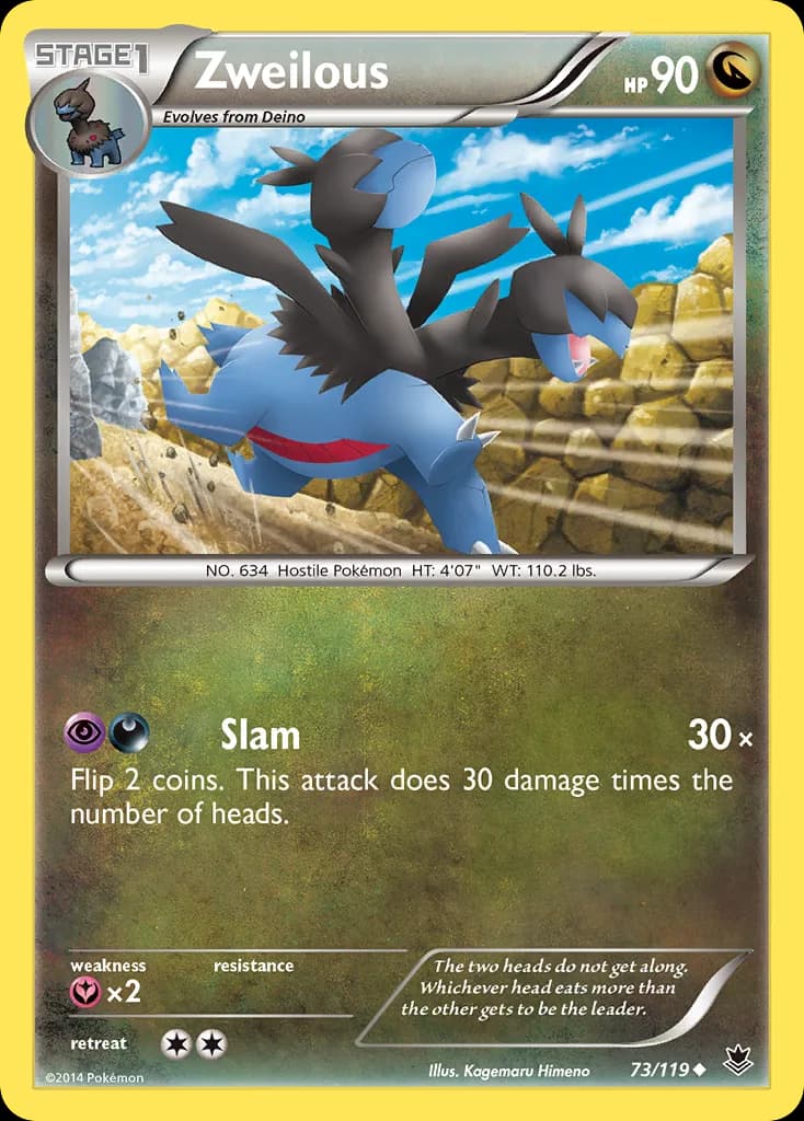 Phantom Forces Zweilous card front, 73/119